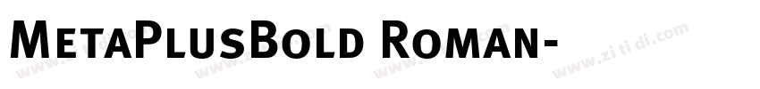 MetaPlusBold Roman字体转换 MetaPlusBold Roman字体转换